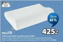 JYSK Profilovaný polštář z paměťové pěny KVINA nabídka