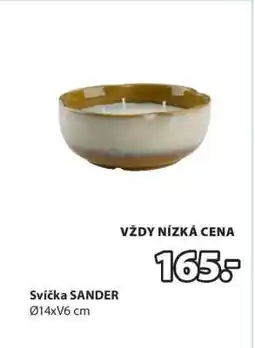JYSK Svíčka SANDER nabídka