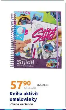 Action Kniha aktivit omalovánky nabídka