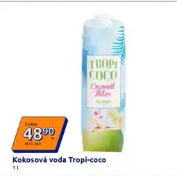 Action Kokosová voda Tropi-coco nabídka