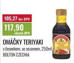 Ratio OMÁČKY TERIYAKI, s česnekem, se sezamem nabídka