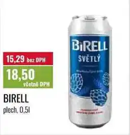 Ratio BIRELL plech, 0,51 nabídka