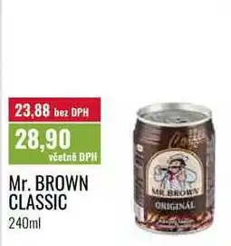 Ratio Mr. BROWN CLASSIC nabídka