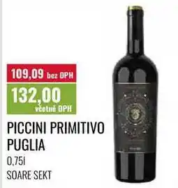 Ratio PICCINI PRIMITIVO PUGLIA, 0,751 nabídka