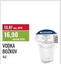 Ratio VODKA BOŽKOV nabídka