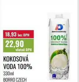 Ratio KOKOSOVÁ VODA 100% nabídka