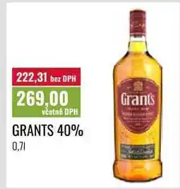 Ratio GRANTS 40%, 0,71 nabídka