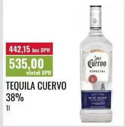 Ratio TEQUILA CUERVO 38%, 11 nabídka