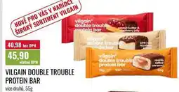 Ratio VILGAIN DOUBLE TROUBLE PROTEIN BAR, více druhů nabídka