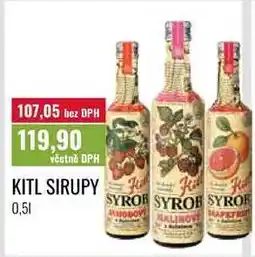Ratio KITL SIRUPY, 0,51 nabídka