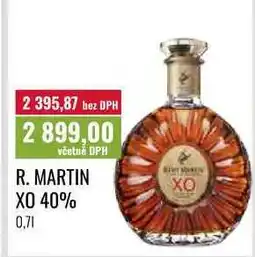 Ratio R. MARTIN XO 40%, 0,71 nabídka