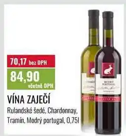 Ratio VÍNA ZAJEČÍ, 0,751 nabídka