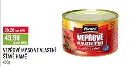 Ratio VEPŘOVÉ MASO VE VLASTNÍ ŠŤÁVĚ HAMÉ nabídka
