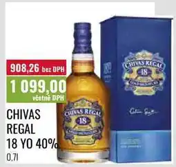 Ratio CHIVAS REGAL 18 YO 40% 0,71 nabídka