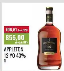 Ratio APPLETON 12 YO 43%, 11 nabídka