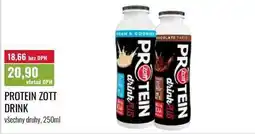 Ratio PROTEIN ZOTT DRINK, všechny druhy nabídka