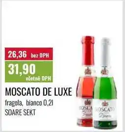 Ratio MOSCATO DE LUXE, 0,21 nabídka