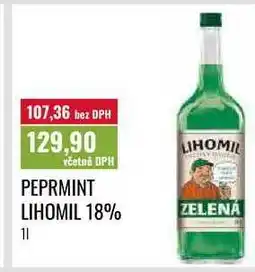Ratio PEPRMINT LIHOMIL 18%, 11 nabídka