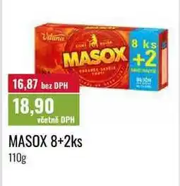 Ratio MASOX 8+2ks, 110g nabídka