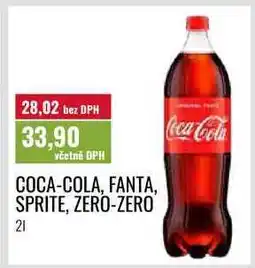 Ratio COCA-COLA, FANTA, SPRITE, ZERO-ZERO, 21 nabídka