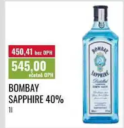 Ratio BOMBAY SAPPHIRE 40%, 11 nabídka