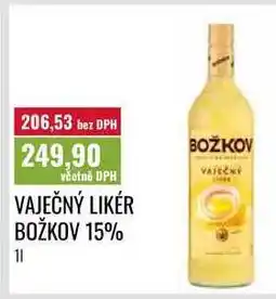 Ratio VAJEČNÝ LIKÉR BOŽKOV 15%, 11 nabídka