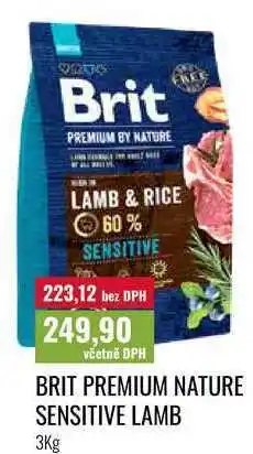 Ratio BRIT PREMIUM NATURE SENSITIVE LAMB nabídka