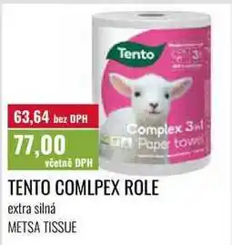 Ratio TENTO COMLPEX ROLE, extra silná nabídka