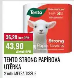 Ratio TENTO STRONG PAPÍROVÁ UTĚRKA, 2 role nabídka