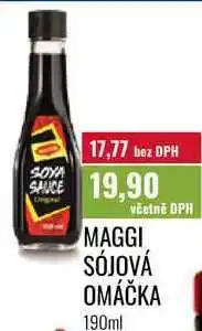 Ratio MAGGI SÓJOVÁ OMÁČKA nabídka