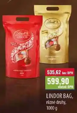 Ratio LINDOR BAG, různé druhy nabídka