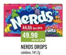 Ratio NERDS DROPS, rainbow nabídka
