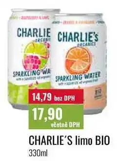 Ratio CHARLIE'S limo BIO nabídka