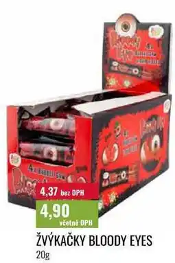 Ratio ŽVÝKAČKY BLOODY EYES nabídka