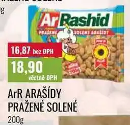 Ratio ArR ARAŠÍDY PRAŽENÉ SOLENÉ nabídka