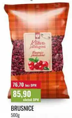 Ratio BRUSNICE nabídka
