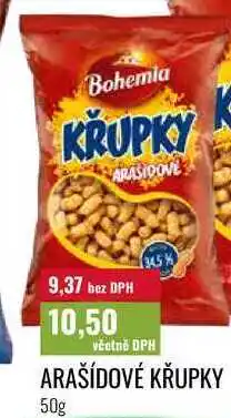 Ratio ARAŠÍDOVÉ KŘUPKY nabídka