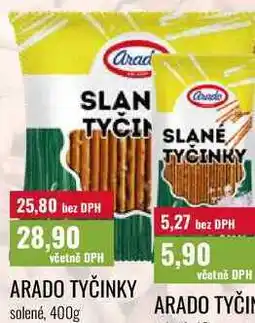 Ratio ARADO TYČINKY solené nabídka