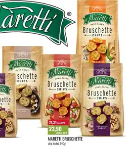 Ratio MARETTI BRUSCHETTE více druhů nabídka