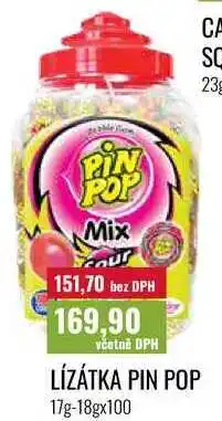 Ratio LÍZÁTKA PIN POP 17g-18gx100 23g nabídka