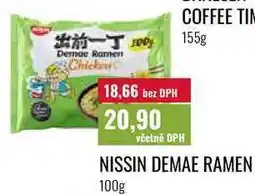 Ratio NISSIN DEMAE RAMEN nabídka