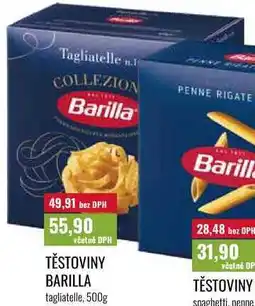 Ratio TĚSTOVINY BARILLA tagliatelle nabídka