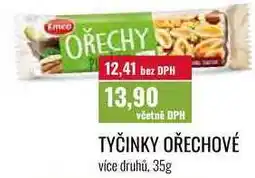 Ratio TYČINKY OŘECHOVÉ více druhů nabídka