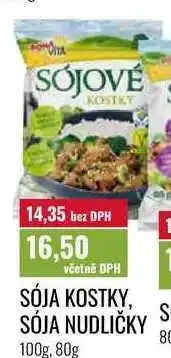 Ratio SÓJA KOSTKY, SÓJA NUDLIČKY 100g. 80g nabídka