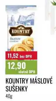 Ratio KOUNTRY MÁSLOVÉ SUŠENKY nabídka