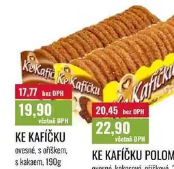 Ratio KE KAFÍČKU ovesné, s oříškem, s kakaem nabídka