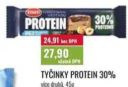 Ratio TYČINKY PROTEIN 30% více druhů nabídka