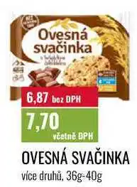 Ratio OVESNÁ SVAČINKA více druhů, 36g-40g nabídka