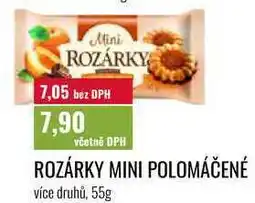 Ratio ROZÁRKY MINI POLOMÁČENÉ více druhů nabídka
