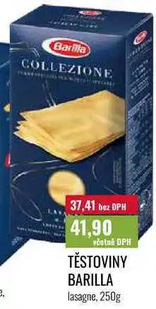 Ratio TĚSTOVINY BARILLA lasagne nabídka